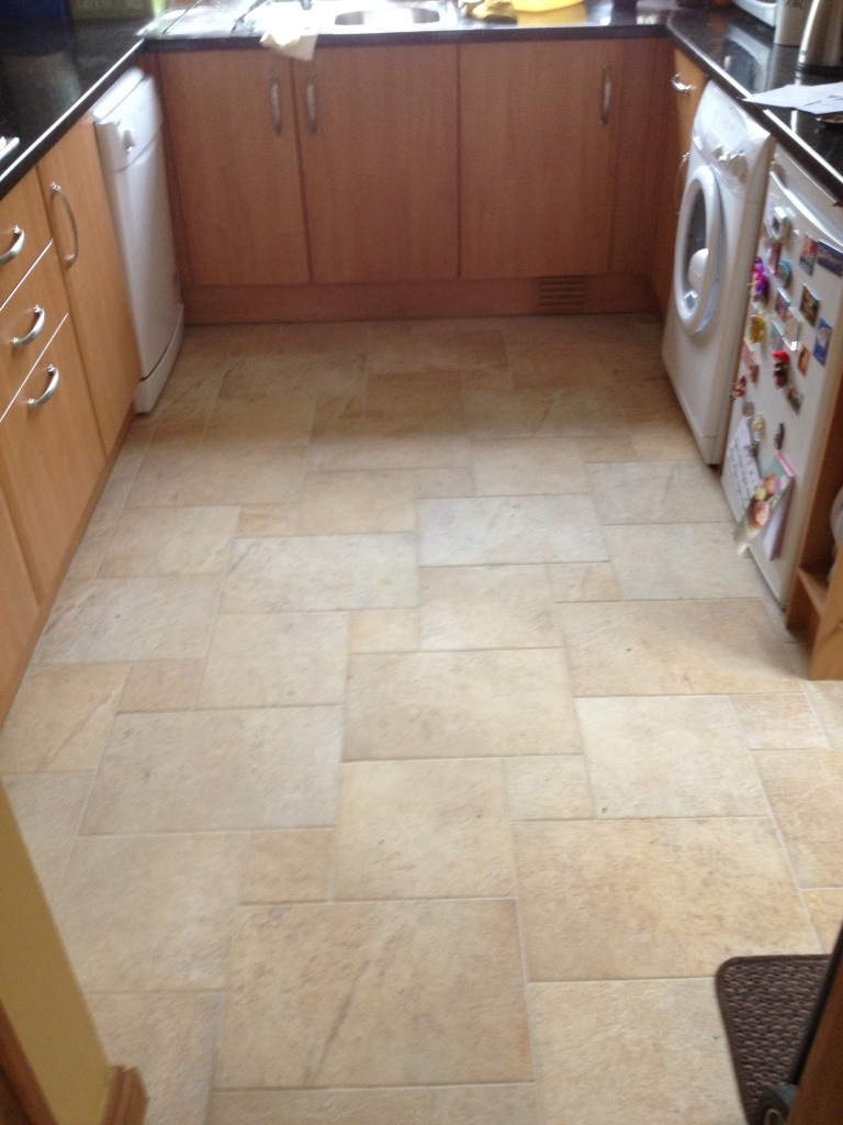 Multi Size Tile In Kitchen And Hall Lewis Clarke Wall Floor Tiling